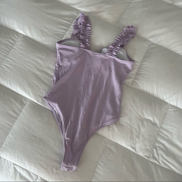 Sparkly Ribbed One-Piece - Picture 3 of 8